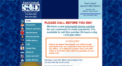 Desktop Screenshot of eastcentralsud.org